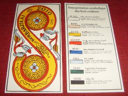 Les 24 cartes des tarots de Nicolas Conver, Nicolas Rolichon et du tarot de Besanon