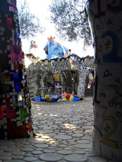 Jardin des tarots - Fontaine