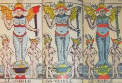 Mise en couleur du bateleur de Nicolas Conver