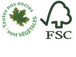 Encres vgtales et papier PFC