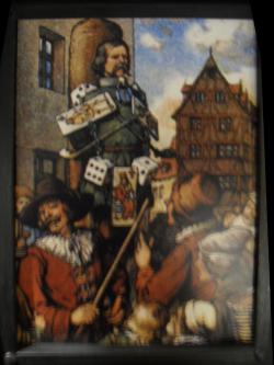 Un joueur de cartes puni - muse de la torture