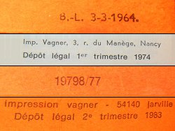 Oracle Belline comparaison des dates sur le livret rouge