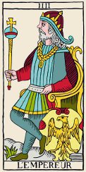 Empereur du tarot de Besanon
