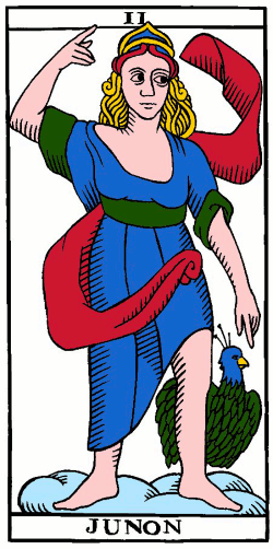 Tarot de Besanon - Junon