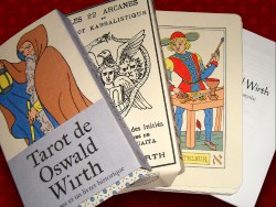 Tarot de Oswald wirth en édition artisanale