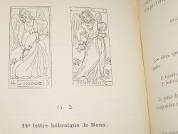 Tarot des Bohmiens de Papus - dition originale de 1889 - arcanes d'Oswald Wirth