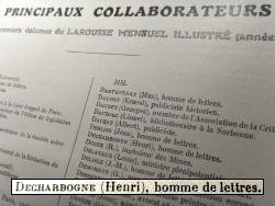 Les tarots et Henry Decharbogne